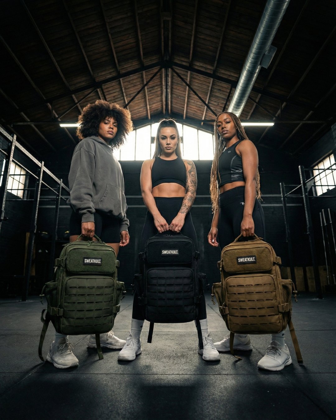 SWEATKULT Gym Backpack 25L Green
