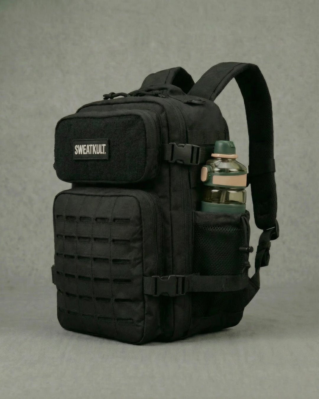 SWEATKULT Gym Backpack 25L Black