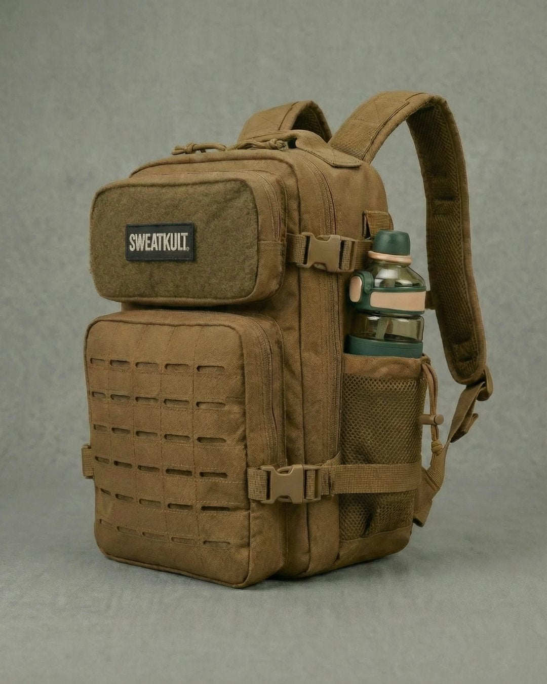 SWEATKULT Gym Backpack 25L Tan