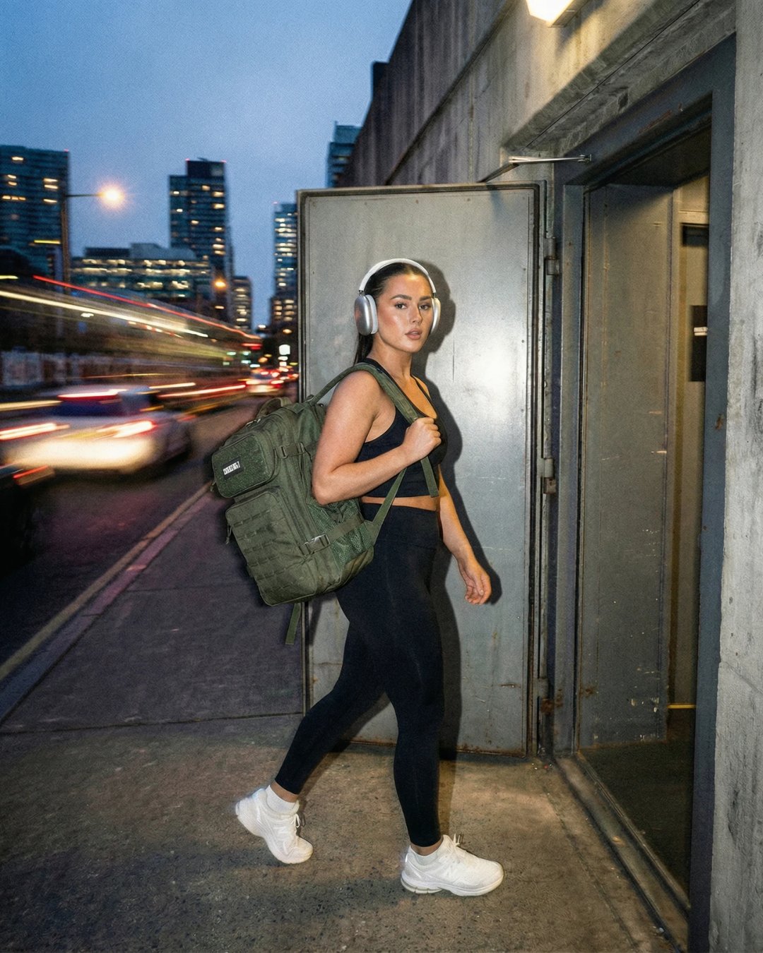 SWEATKULT Gym Backpack 25L Green